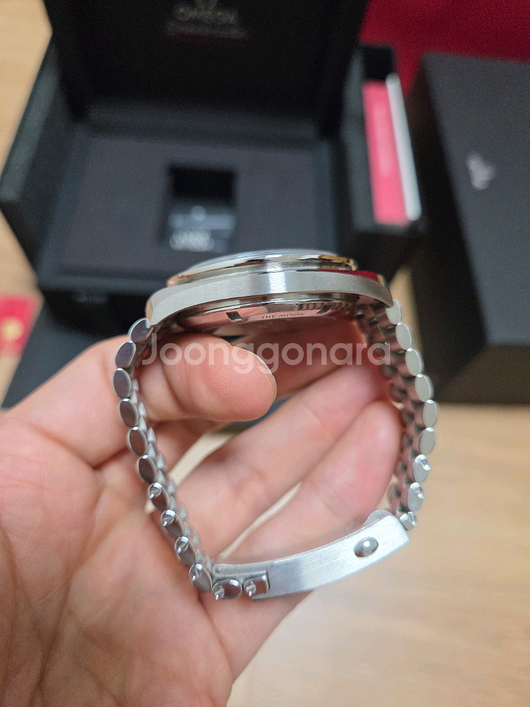 오메가 문워치 화이트 (스피드마스터)--3