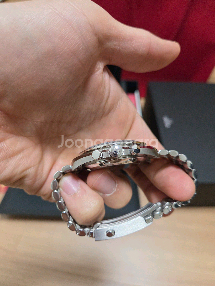 오메가 문워치 화이트 (스피드마스터)--4