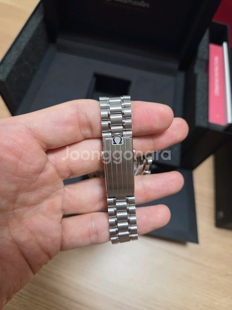 오메가 문워치 화이트 (스피드마스터)--5