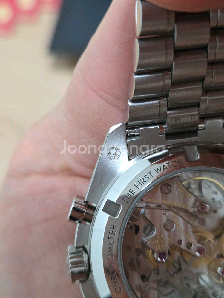 오메가 문워치 화이트 (스피드마스터)--7