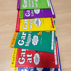 garfield 만화 영어원서 6권 세트 (세이펜가능)