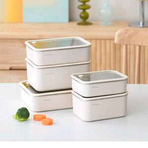 [새상품급] 모노테일 스텐 밀폐 용기 5종 세트 팝니다.