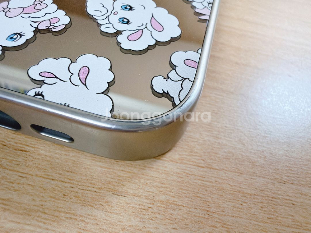 케이스티파이 아이폰 15프로 실버 미러 케이스--1