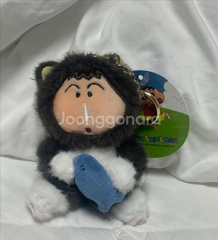 짱구는못말려 고양이 맹구 인형키링 새상품(정품)--0