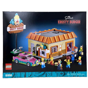 레고 10352 심슨 크러스티버거 햄버거 가게