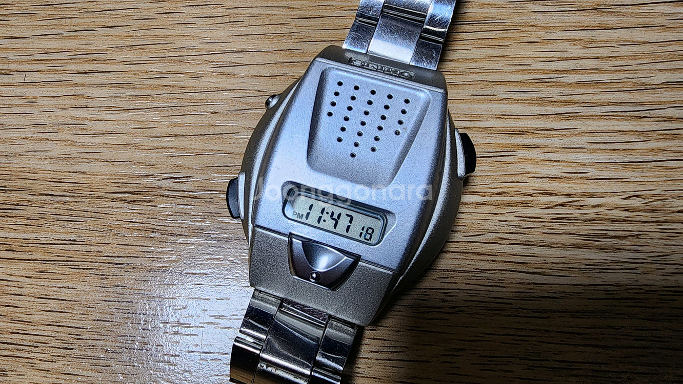 빈티지 세이코 말하는 시계 A860-4001--0