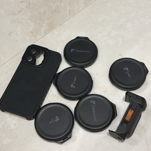 폴라프로 아이폰 14pro 케이스+그립+렌즈5개