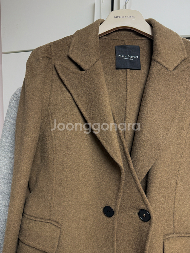 마리마켓 레이어드 핸드메이드 코트--2