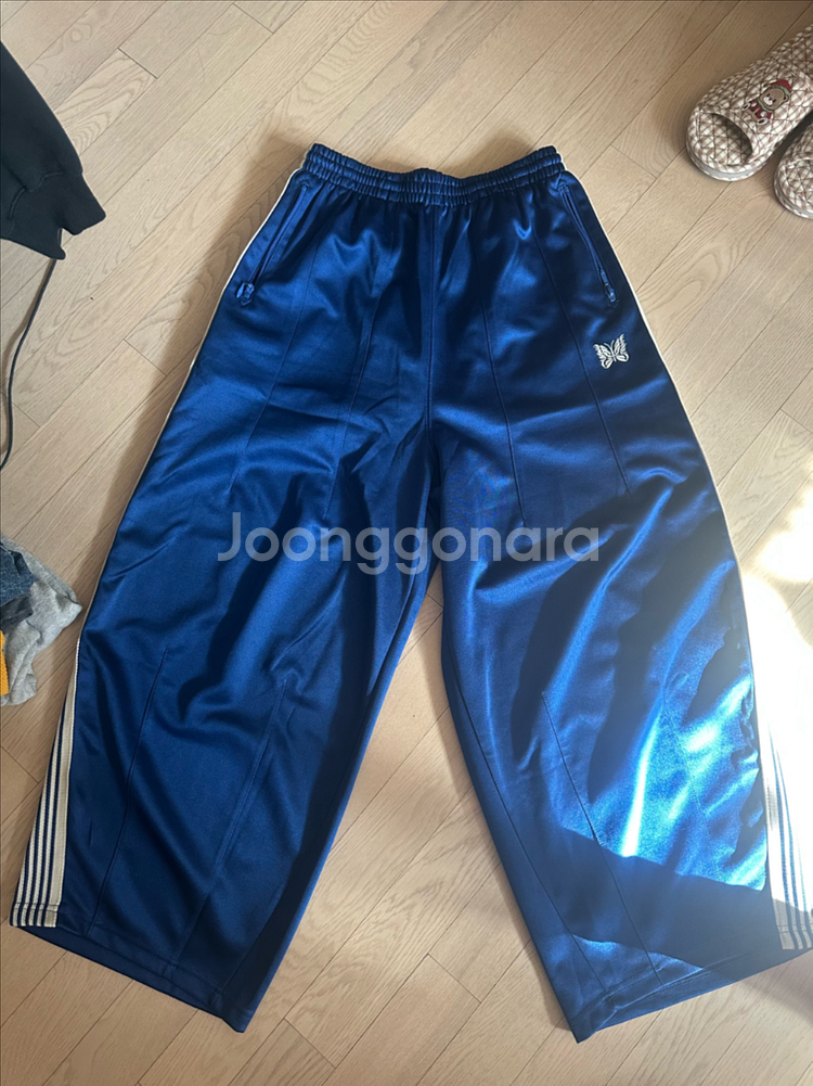 니들스 트랙팬츠 폴리 스무스 로얄xs--0