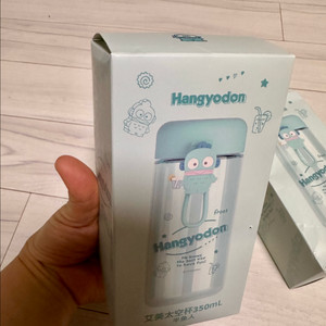 산리오 한교동 물컵