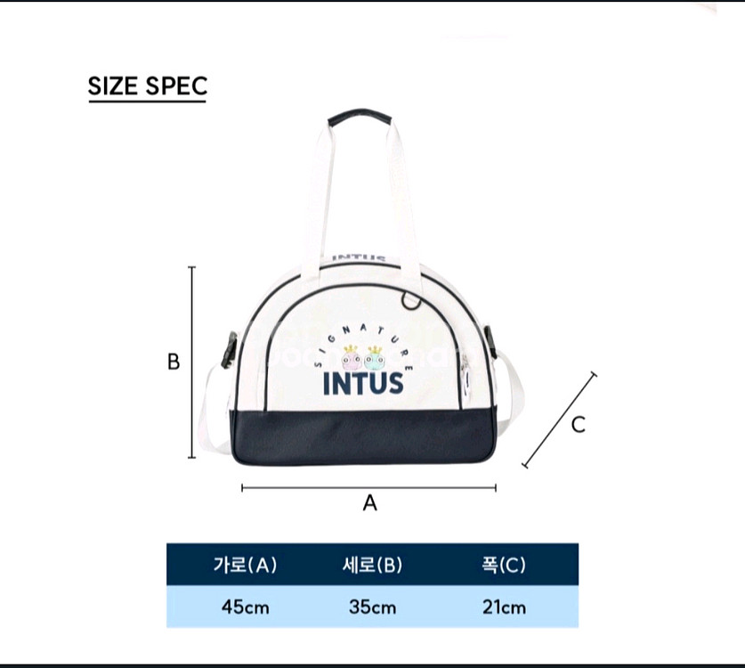 배드민턴 가방 인투스 보스턴백 새상품 팝니다.택포--4