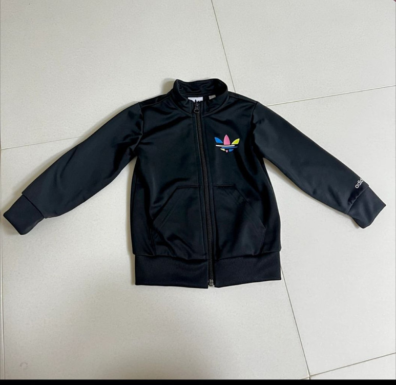 아디다스 키즈 져지 트랙탑 18-24M, 90사이즈, 2~3회착용, 상태 깨끗 이미지