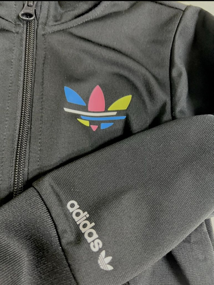 아디다스 키즈 져지 트랙탑 18-24M, 90사이즈, 2~3회착용, 상태 깨끗 이미지