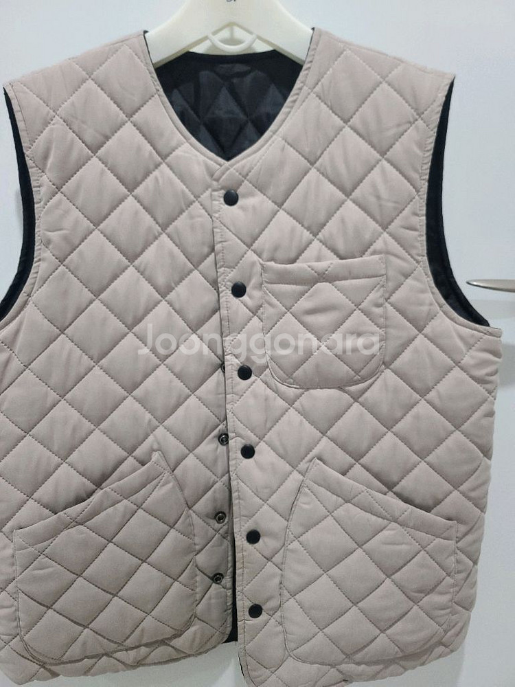 남성용 퀼팅 베스트--0