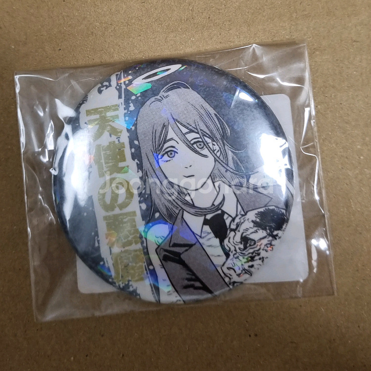 일괄)체인소맨 천사의 악마 텐시 캔뱃지 베이스야드 대교류전 올스타 츠타야 티켓 엽서 특전--1