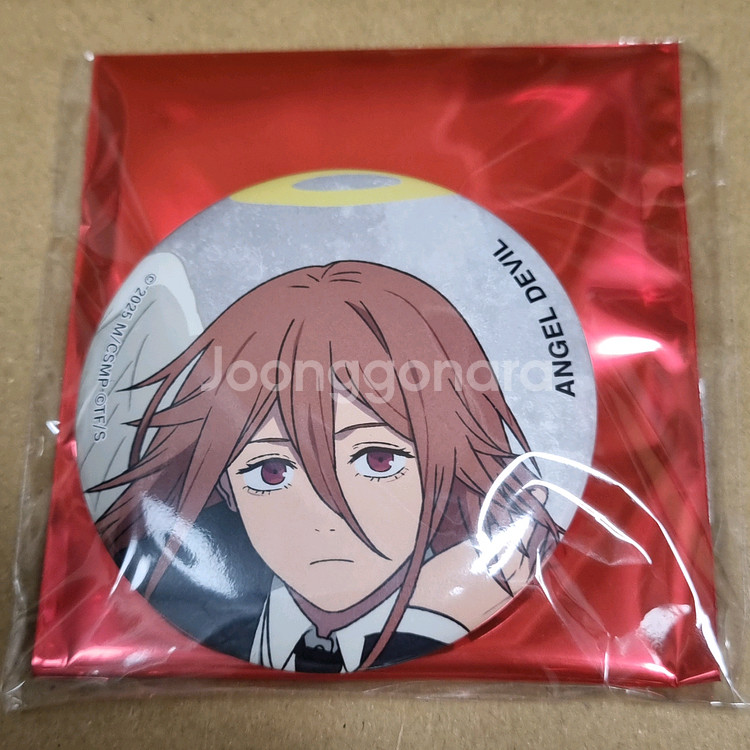 일괄)체인소맨 천사의 악마 텐시 캔뱃지 베이스야드 대교류전 올스타 츠타야 티켓 엽서 특전--3