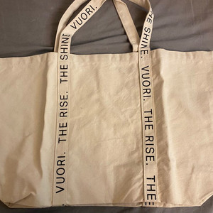(한국엔 없는) Vuori 캔버스 토트백 새상품