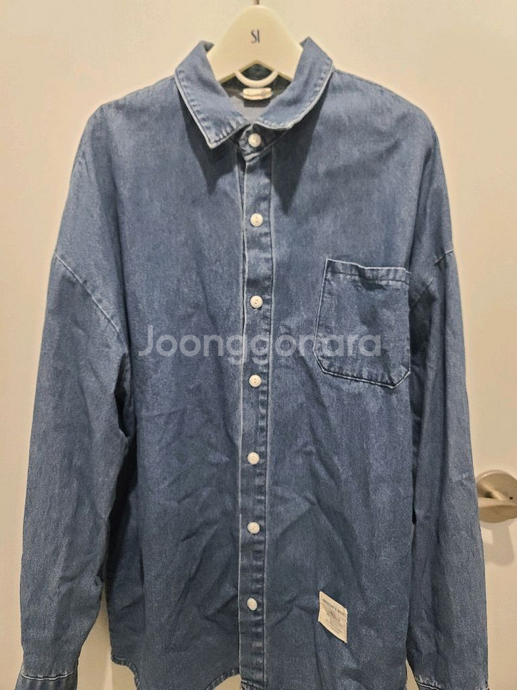 데님 셔츠--0
