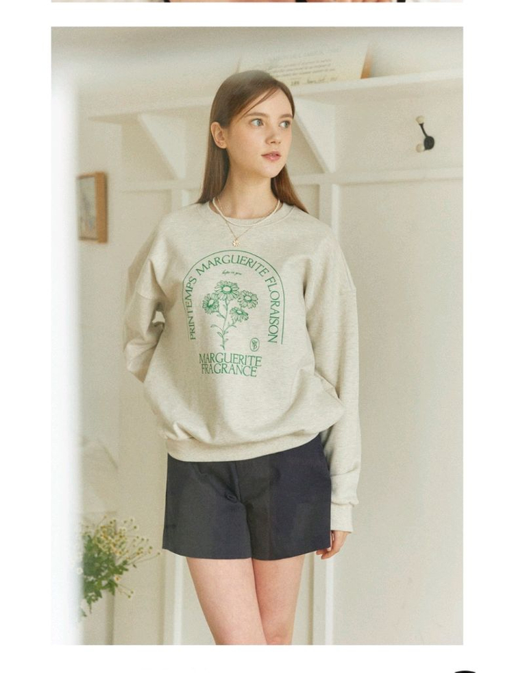 아워호프 margaret 맨투맨 oatmeal--1