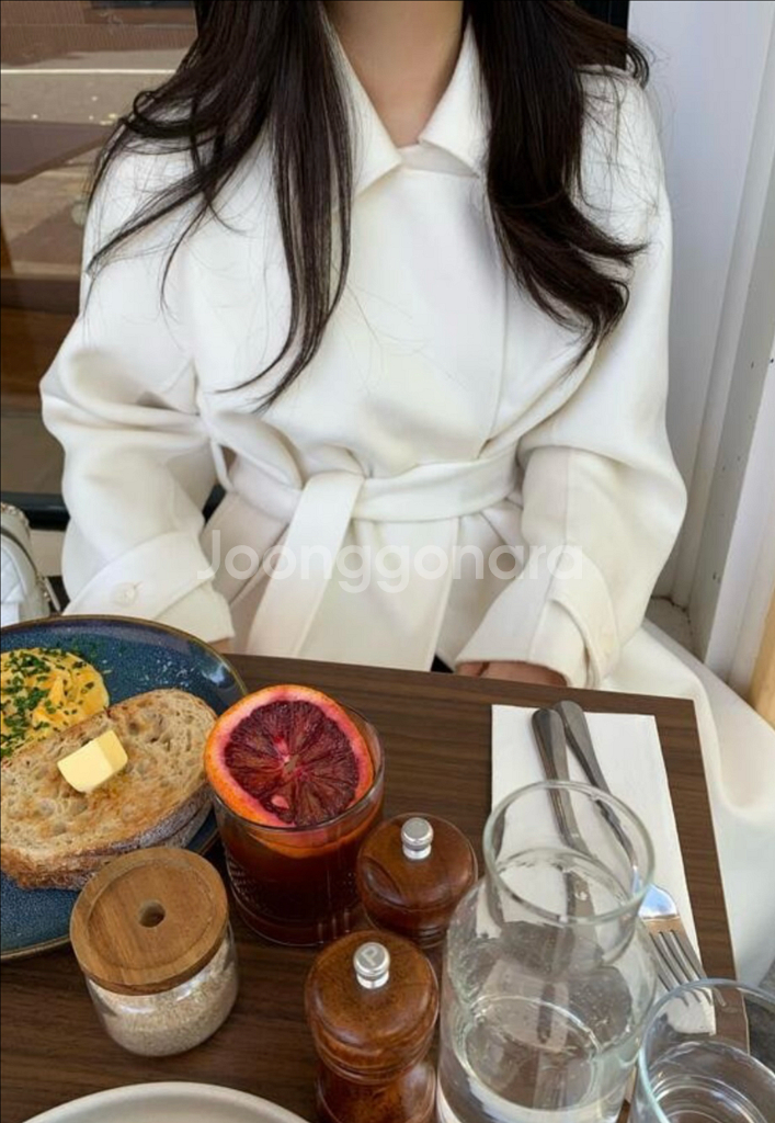 온드민 무브 롱 핸드메이드 코트--1