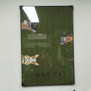 구찌그림 구찌액자 구찌 캐릭터 로고 대형 그림 액자 팝아트 인테리어소품 인테리어액자 명품그림 명품액자 럭셔리