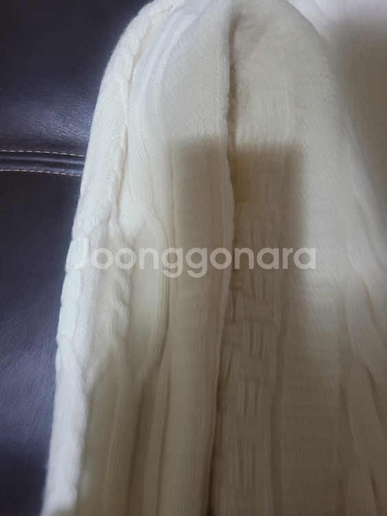 Adam et Rope(아담엣로페) 숄카라 피셔(케이블)니트 가디건 40사이즈(택사이즈L,실측M~작은L)추천(빔즈)--4