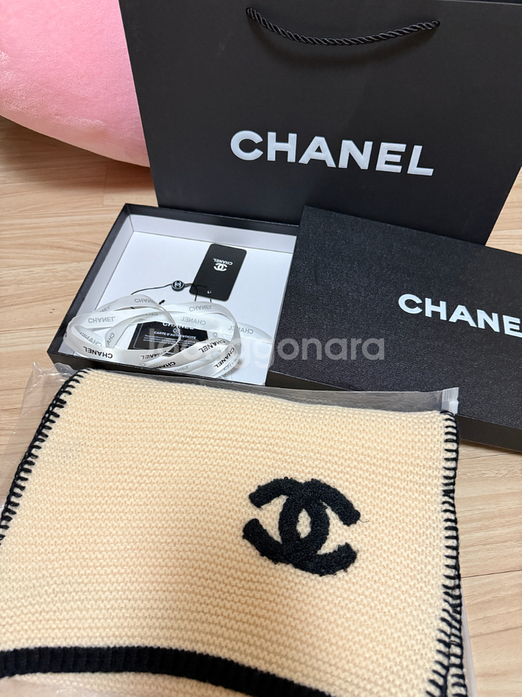 샤넬 니트 머플러--0