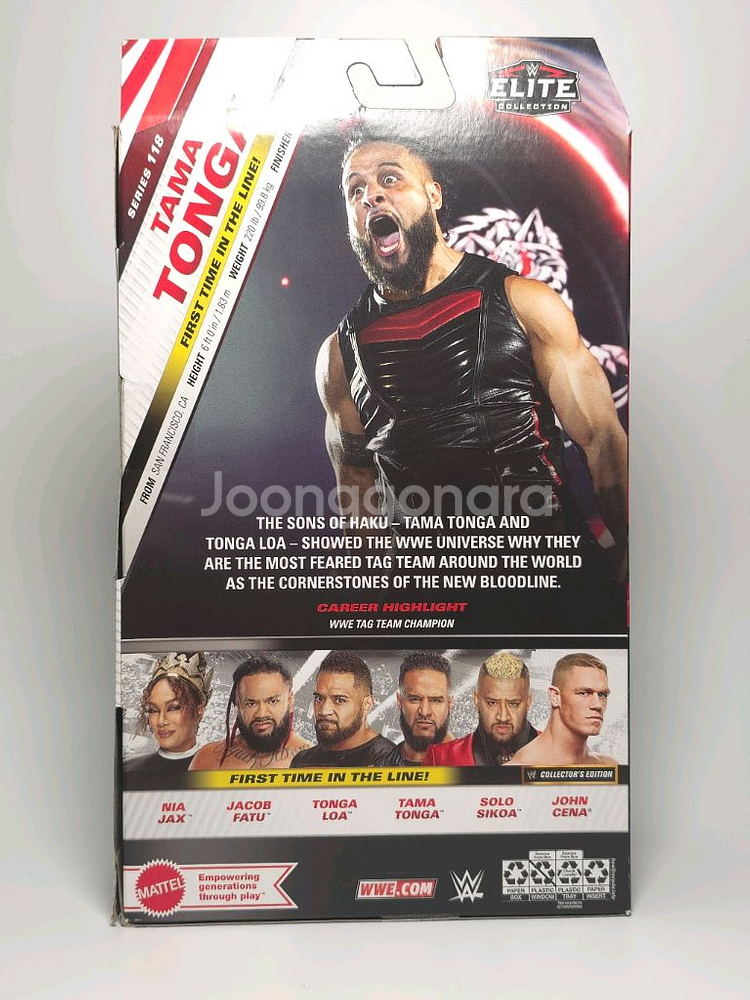 WWE 피규어 엘리트 118 통가로아, 타마통가--4