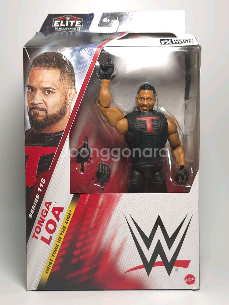 WWE 피규어 엘리트 118 통가로아, 타마통가--6