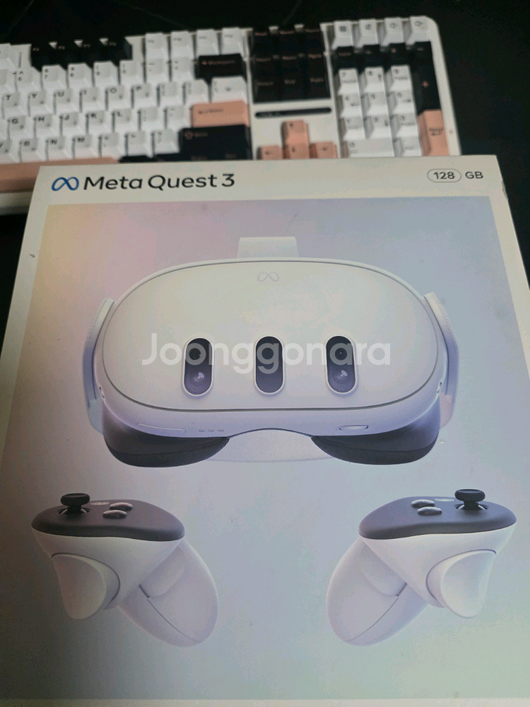 메타 퀘스트 3 VR 헤드셋 128GB--2