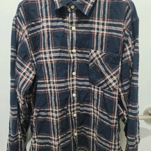 남성 체크 셔츠