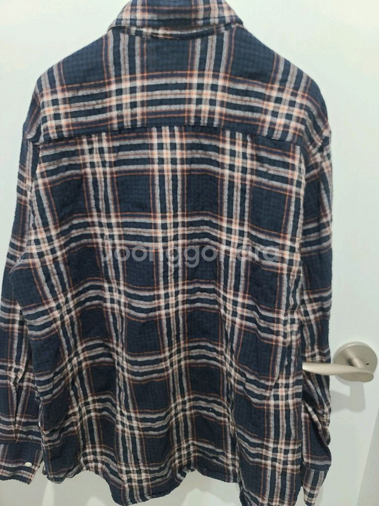 남성 체크 셔츠--2