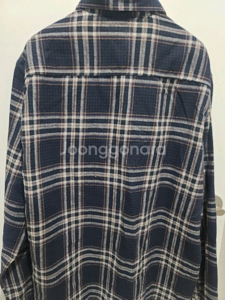 남성 체크 셔츠--2