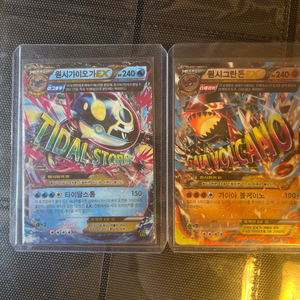 포켓몬카드 원시가이오가,원시그란돈