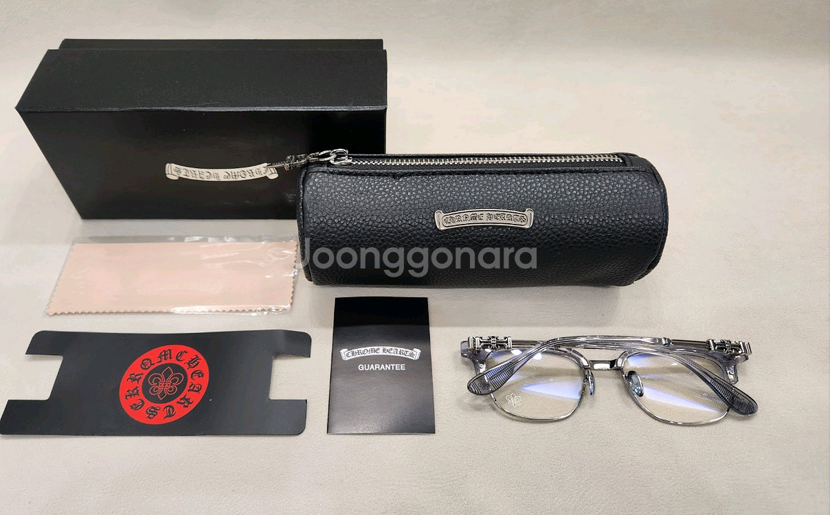 크롬하츠 보넨노이슈어 안경 투명테--3