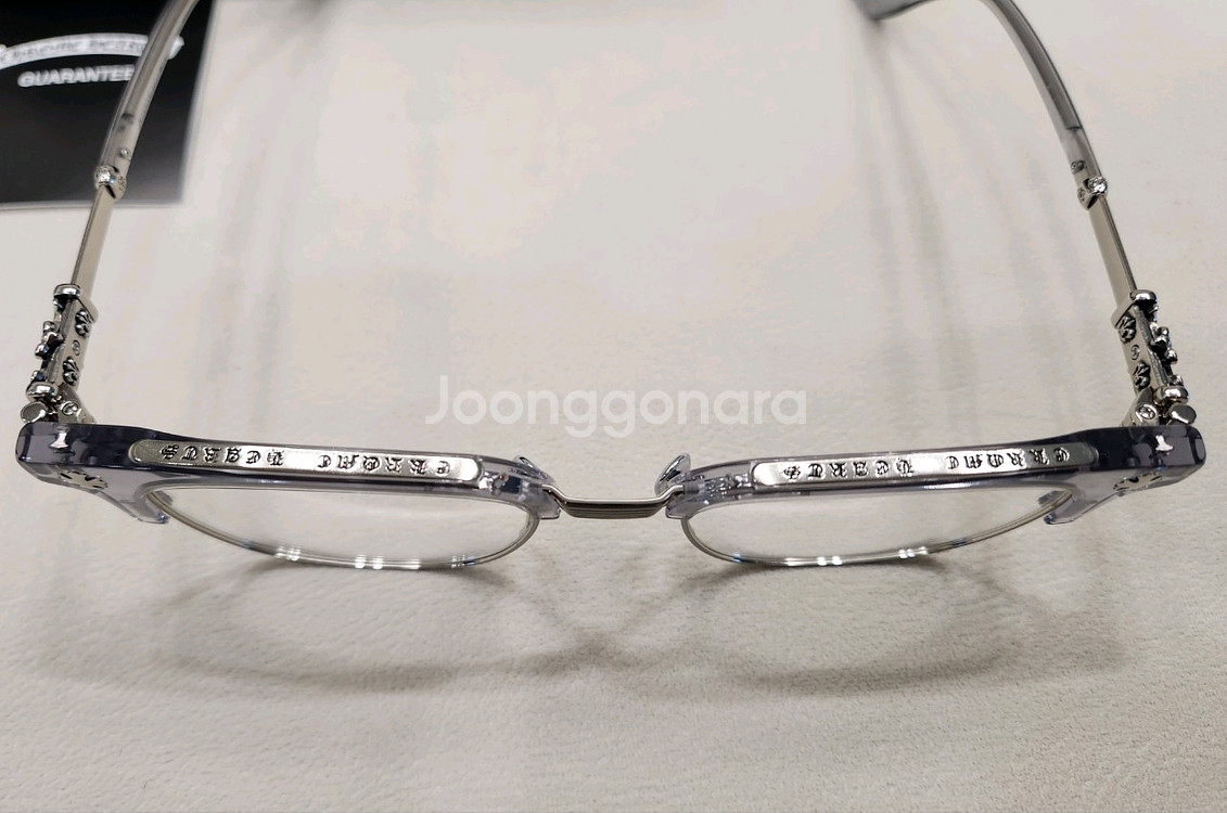 크롬하츠 보넨노이슈어 안경 투명테--4