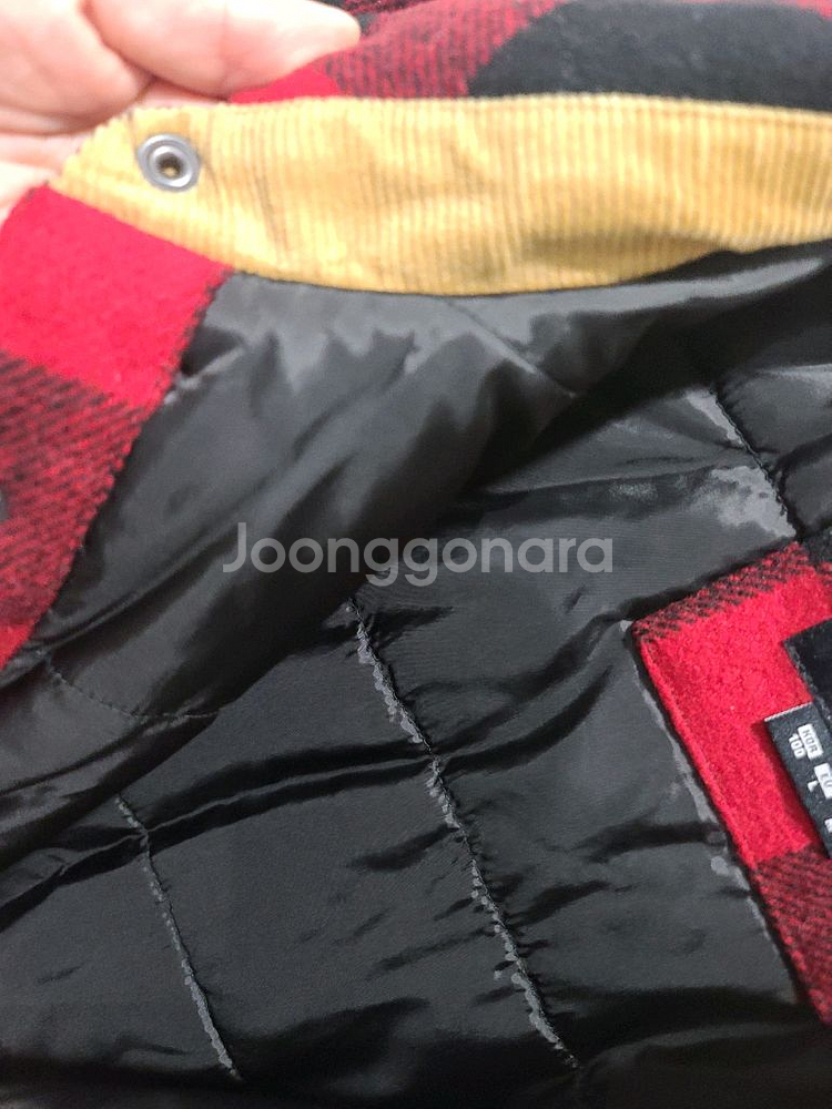 뉴에라 체크 셔츠 L사이즈--3