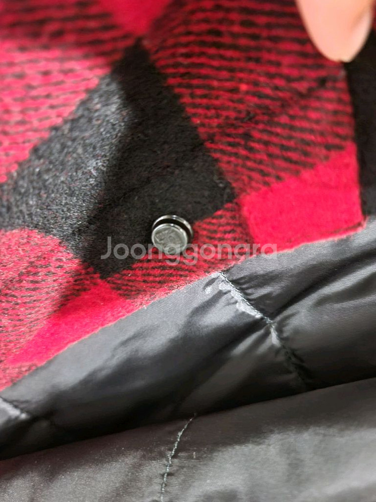 뉴에라 체크 셔츠 L사이즈--5