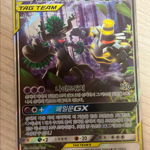 포켓몬카드 대로트&야느와르몽 GX 특일