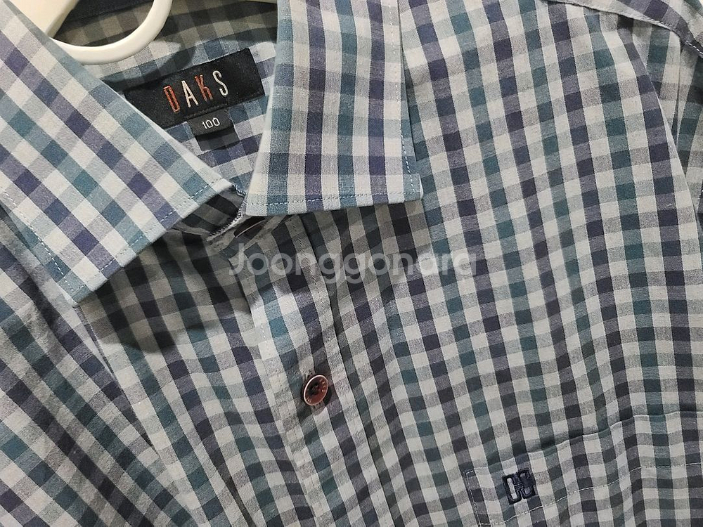 닥스 체크 셔츠--1