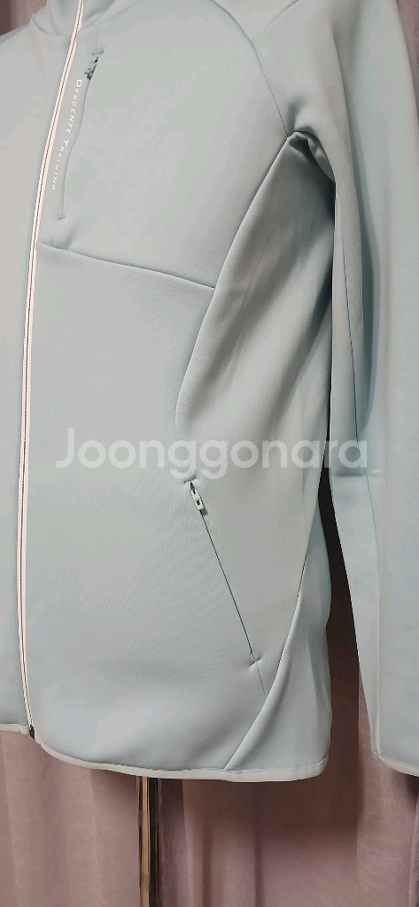 데상트 여성 골지믹스 기모 플리스 자켓 85(S)사이즈 상태양호--2