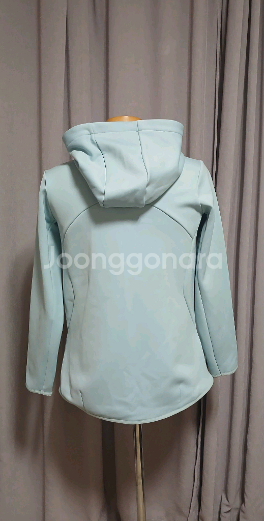 데상트 여성 골지믹스 기모 플리스 자켓 85(S)사이즈 상태양호--4