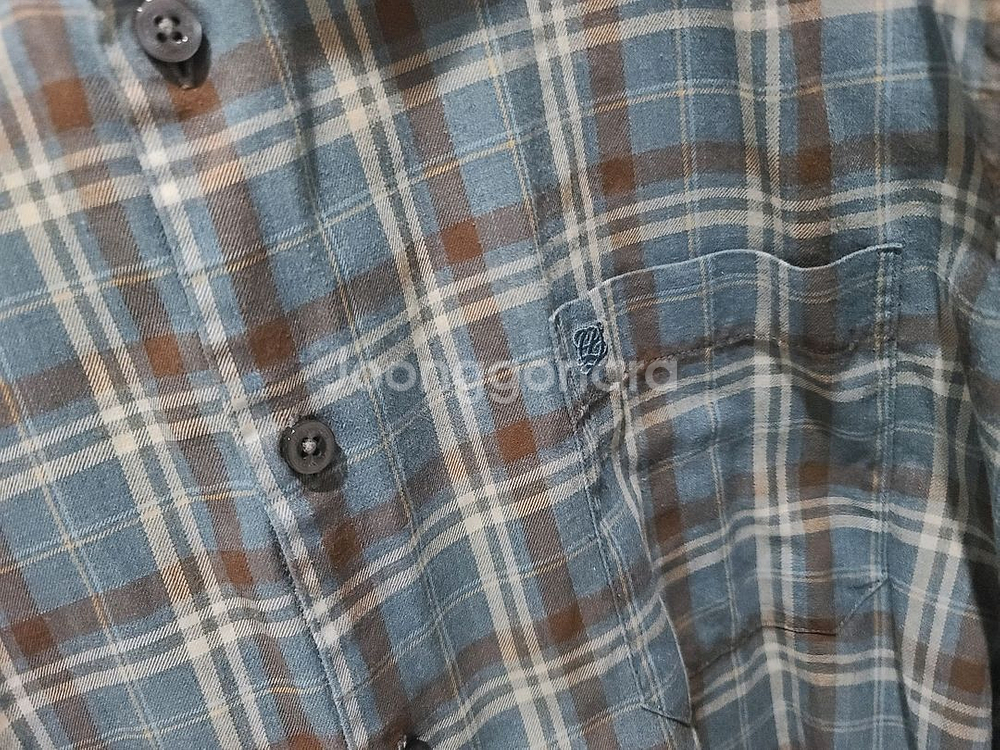 남성 체크 셔츠--2