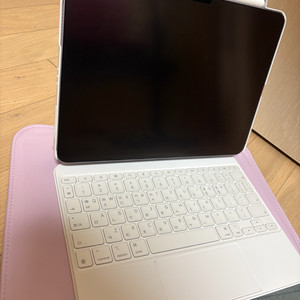 아이패드 에어11 M3 128GB Wi-Fi 퍼플 + 정품 매직 키보드 + 애플펜슬 프로 세트