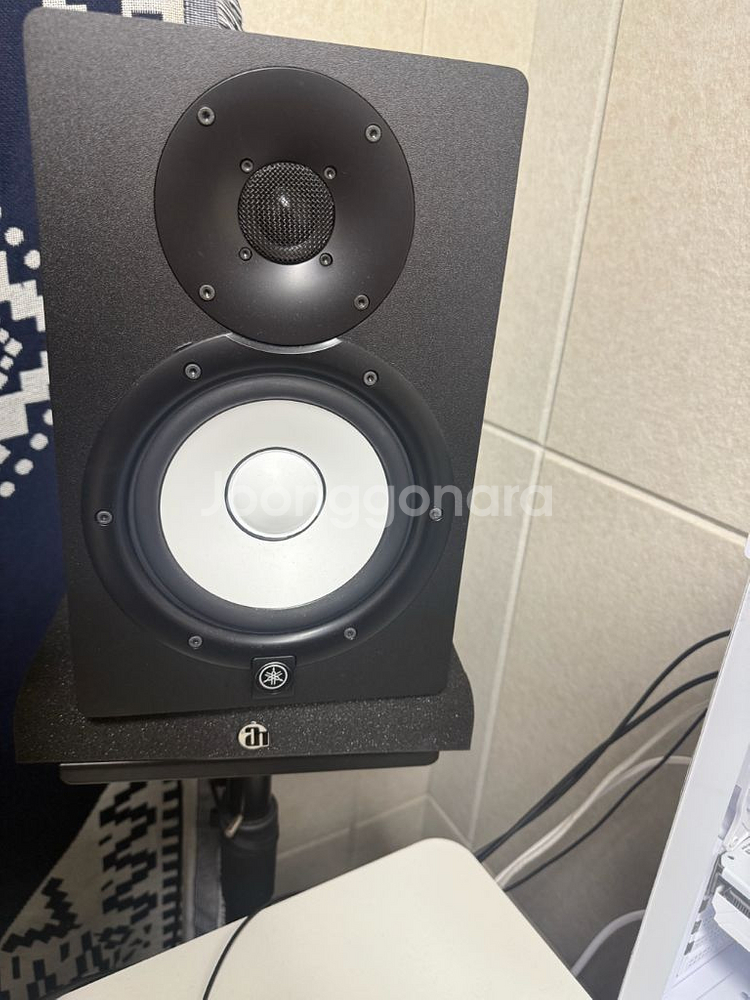 야마하 HS7 모니터 스피커한조 , 스탠드, 방음부스--0