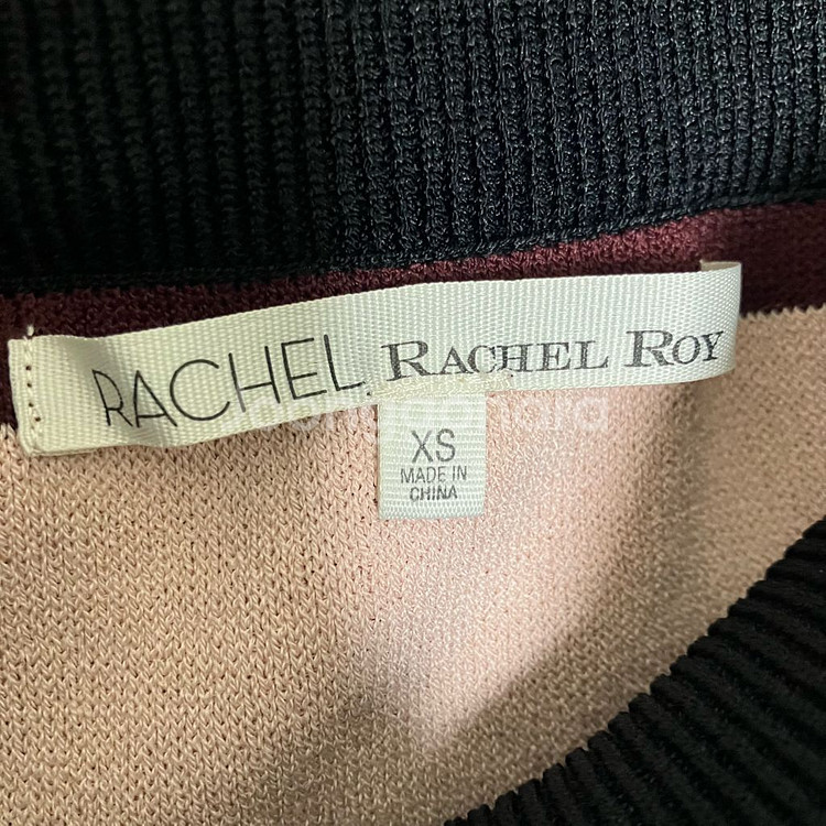 RACHEL Roy 스트라이프 니트 스커트--5