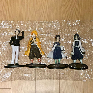 귀멸의칼날 피규어 4종 세트 (무잔,젠이츠,시노부,이구로)