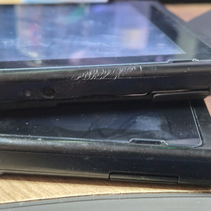 부품용 고장난 닌텐도 스위치 동물의 숲 에디션 본체