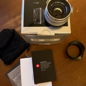 팝니다 Leica Summilux M 35 1.4 Silver chrome plated 주미룩스 35 실버 크롬