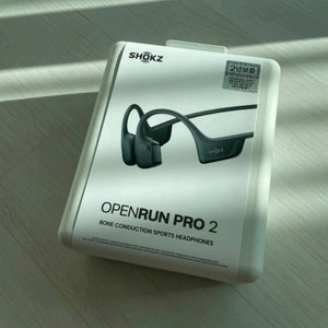 (새상품) 샥즈 오픈런 프로2 블랙 미개봉 판매합니다